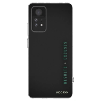 Picasee Xiaomi Redmi Note 11 Pro Hülle - Transparentes Silikon - Results x Excuses