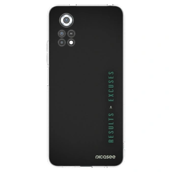 Picasee Xiaomi Poco X4 Pro 5G Hülle - Transparentes Silikon - Results x Excuses