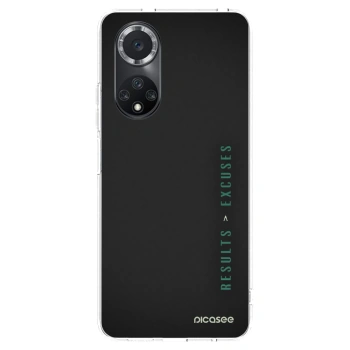 Picasee Huawei Nova 9 SE Hülle - Transparentes Silikon - Results x Excuses