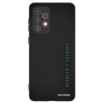 Picasee Samsung Galaxy A33 5G A336 Hülle - Schwarzes Silikon - Results x Excuses