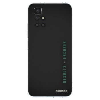 Picasee Xiaomi Redmi 10 (2022) Hülle - Transparentes Silikon - Results x Excuses