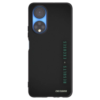 Picasee Honor X7 Hülle - Schwarzes Silikon - Results x Excuses