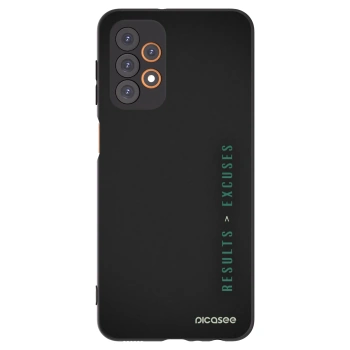 Picasee Samsung Galaxy A23 A236B 5G Hülle - Schwarzes Silikon - Results x Excuses