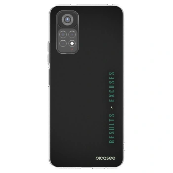 Picasee Xiaomi Redmi Note 11S 5G Hülle - Transparentes Silikon - Results x Excuses