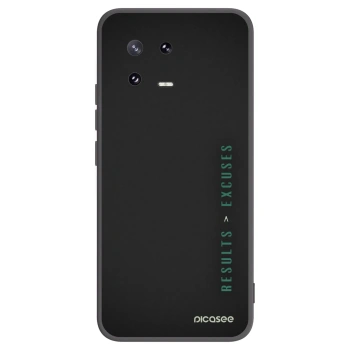 Picasee Xiaomi 13 Pro Hülle - Schwarzes Silikon - Results x Excuses