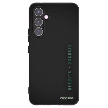 Picasee Samsung Galaxy A54 5G A546B Hülle - Schwarzes Silikon - Results x Excuses