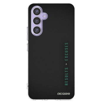 Picasee Samsung Galaxy A54 5G A546B Hülle - Transparentes Silikon - Results x Excuses