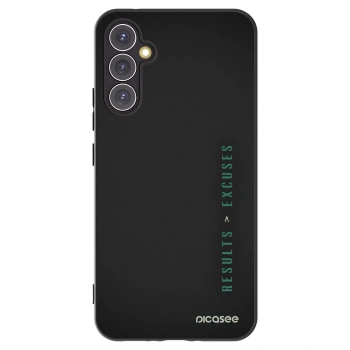 Picasee Samsung Galaxy A34 5G A346B Hülle - Schwarzes Silikon - Results x Excuses