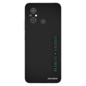Picasee Xiaomi Redmi 12C Hülle - Transparentes Silikon - Results x Excuses