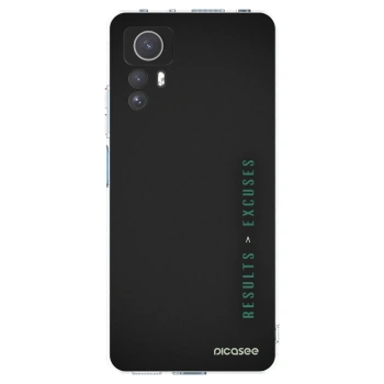 Picasee Xiaomi Redmi Note 12S Hülle - Transparentes Silikon - Results x Excuses
