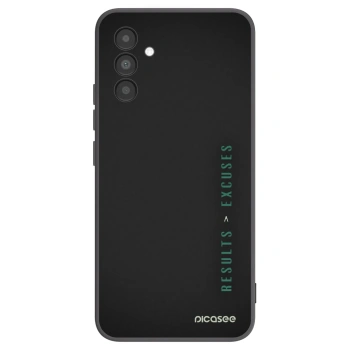 Picasee Samsung Galaxy A04s A047F Hülle - Schwarzes Silikon - Results x Excuses