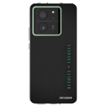 Picasee Xiaomi 13T Pro Hülle - Transparentes Silikon - Results x Excuses