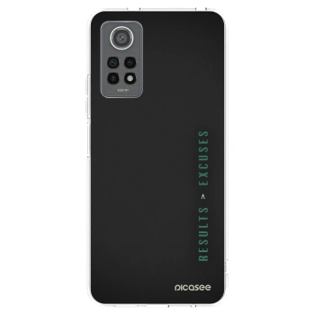 Picasee Xiaomi Redmi Note 12 Pro 4G Hülle - Transparentes Silikon - Results x Excuses
