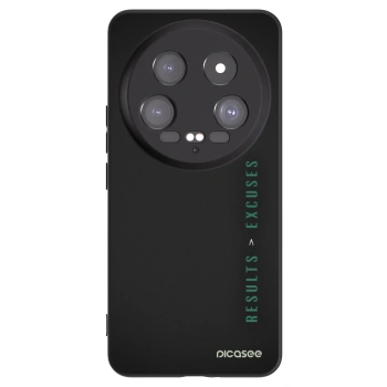 Picasee Xiaomi 14 Ultra Hülle - Schwarzes Silikon - Results x Excuses
