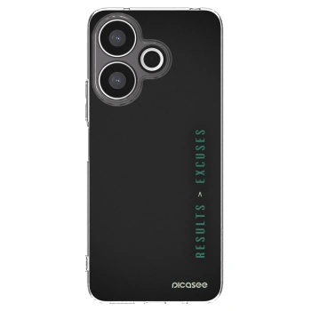 Picasee Xiaomi Redmi 13 4G Hülle - Transparentes Silikon - Results x Excuses