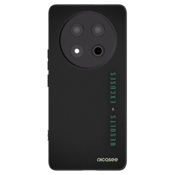 Picasee Honor Magic7 Lite 5G Hülle - Schwarzes Silikon - Results x Excuses