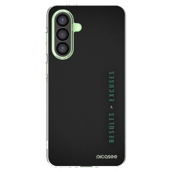 Picasee Samsung Galaxy A26 5G A266B Hülle - Transparentes Silikon - Results x Excuses