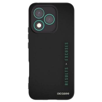 Picasee Honor 400 Lite 5G Hülle - Schwarzes Silikon - Results x Excuses