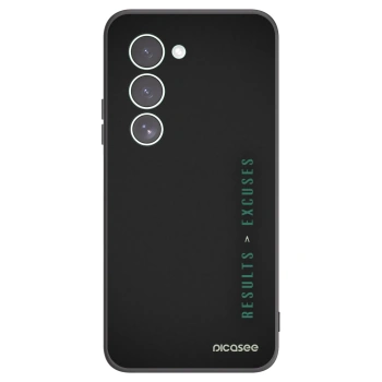 Picasee Xiaomi Redmi 15 5G Hülle - Schwarzes Silikon - Results x Excuses