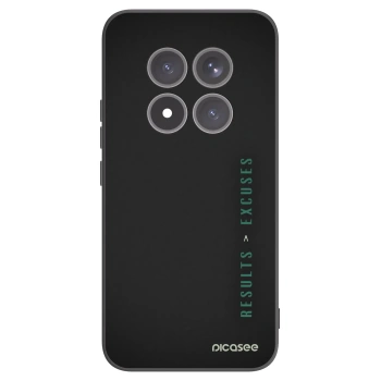 Picasee Xiaomi Redmi Note 15 Pro+ Hülle - Schwarzes Silikon - Results x Excuses