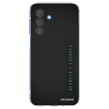 Picasee Samsung Galaxy A17 5G Hülle - Transparentes Silikon - Results x Excuses