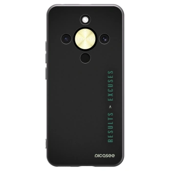 Picasee Honor Magic8 Lite 5G Hülle - Schwarzes Silikon - Results x Excuses