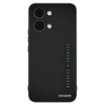 Picasee Xiaomi Poco X8 Pro Max Hülle - Schwarzes Silikon - Results x Excuses