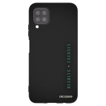 Picasee Huawei P40 Lite Hülle - Schwarzes Silikon - Results x Excuses