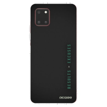 Picasee Samsung Galaxy Note 10 Lite N770F Hülle - Transparentes Silikon - Results x Excuses