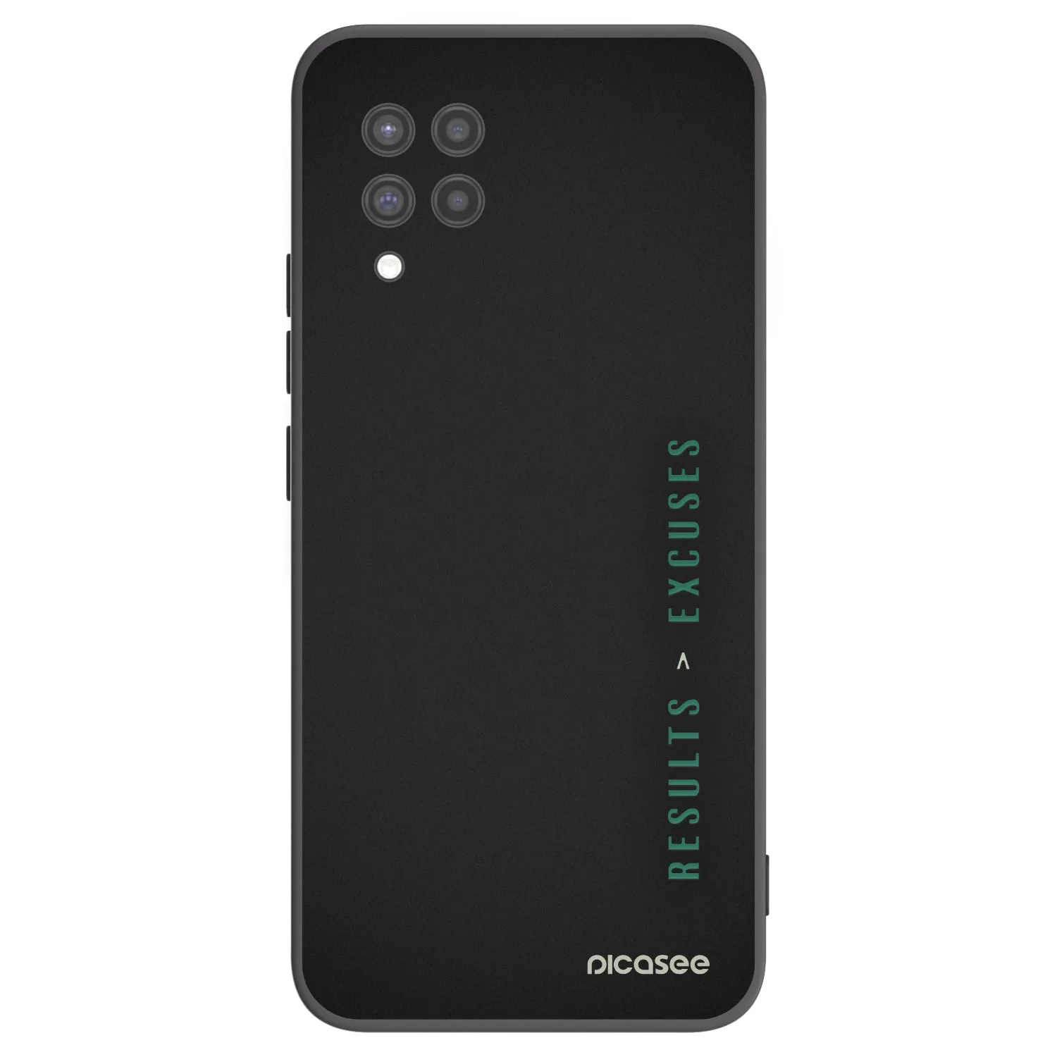 Picasee Samsung Galaxy A42 A426B Hülle - Schwarzes Silikon - Results x Excuses