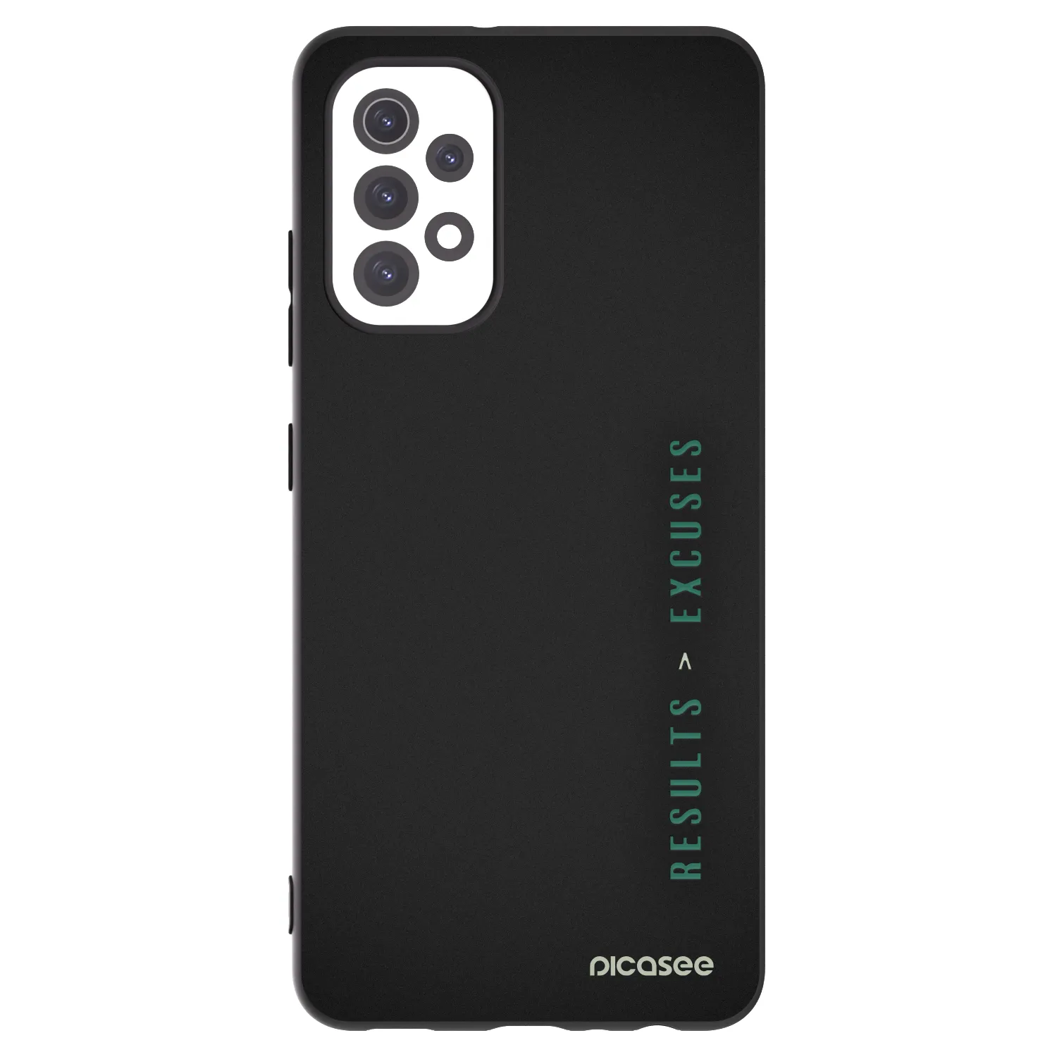Picasee Samsung Galaxy A32 5G A326B Hülle - Schwarzes Silikon - Results x Excuses