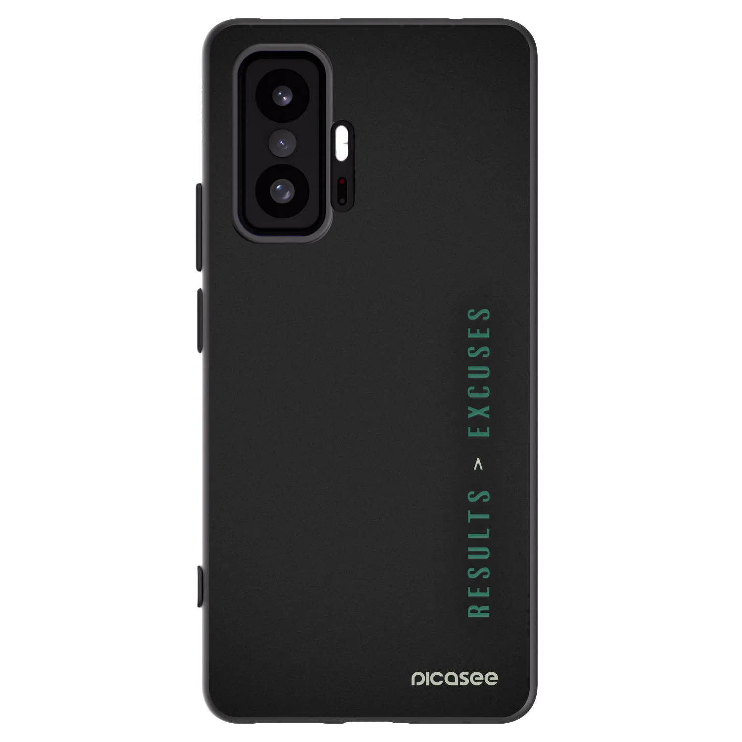 Picasee Xiaomi 11T Pro Hülle - Schwarzes Silikon - Results x Excuses