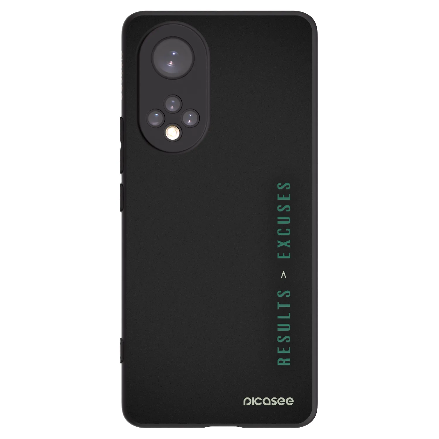 Picasee Huawei Nova 9 Hülle - Schwarzes Silikon - Results x Excuses