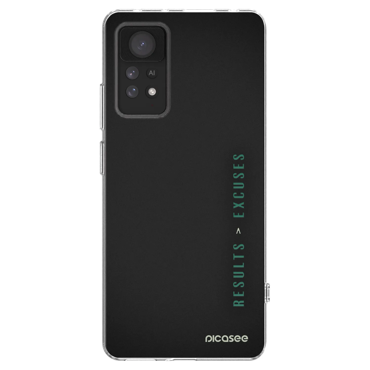 Picasee Xiaomi Redmi Note 11 Pro Hülle - Transparentes Silikon - Results x Excuses
