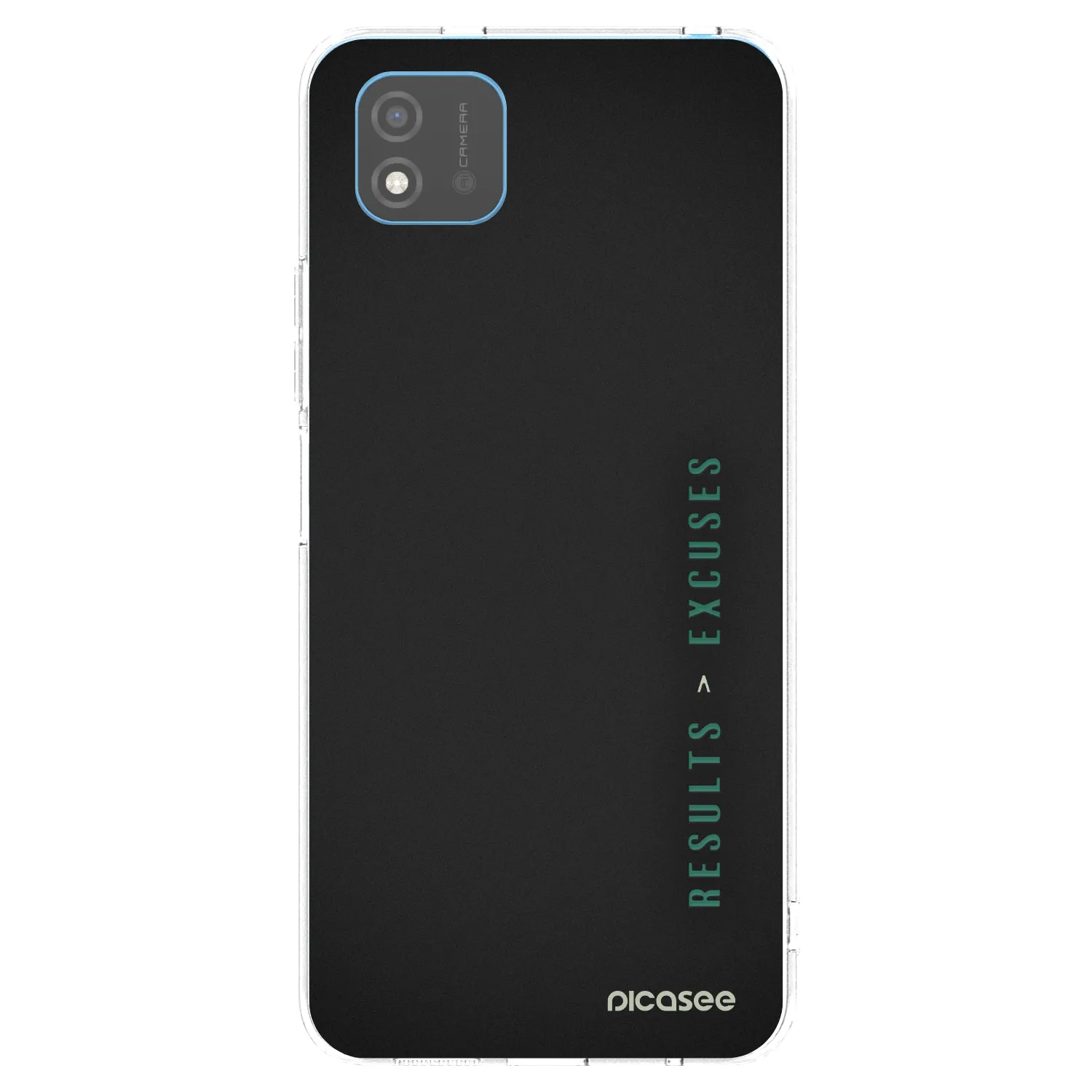 Picasee Realme C11 (2021) Hülle - Transparentes Silikon - Results x Excuses