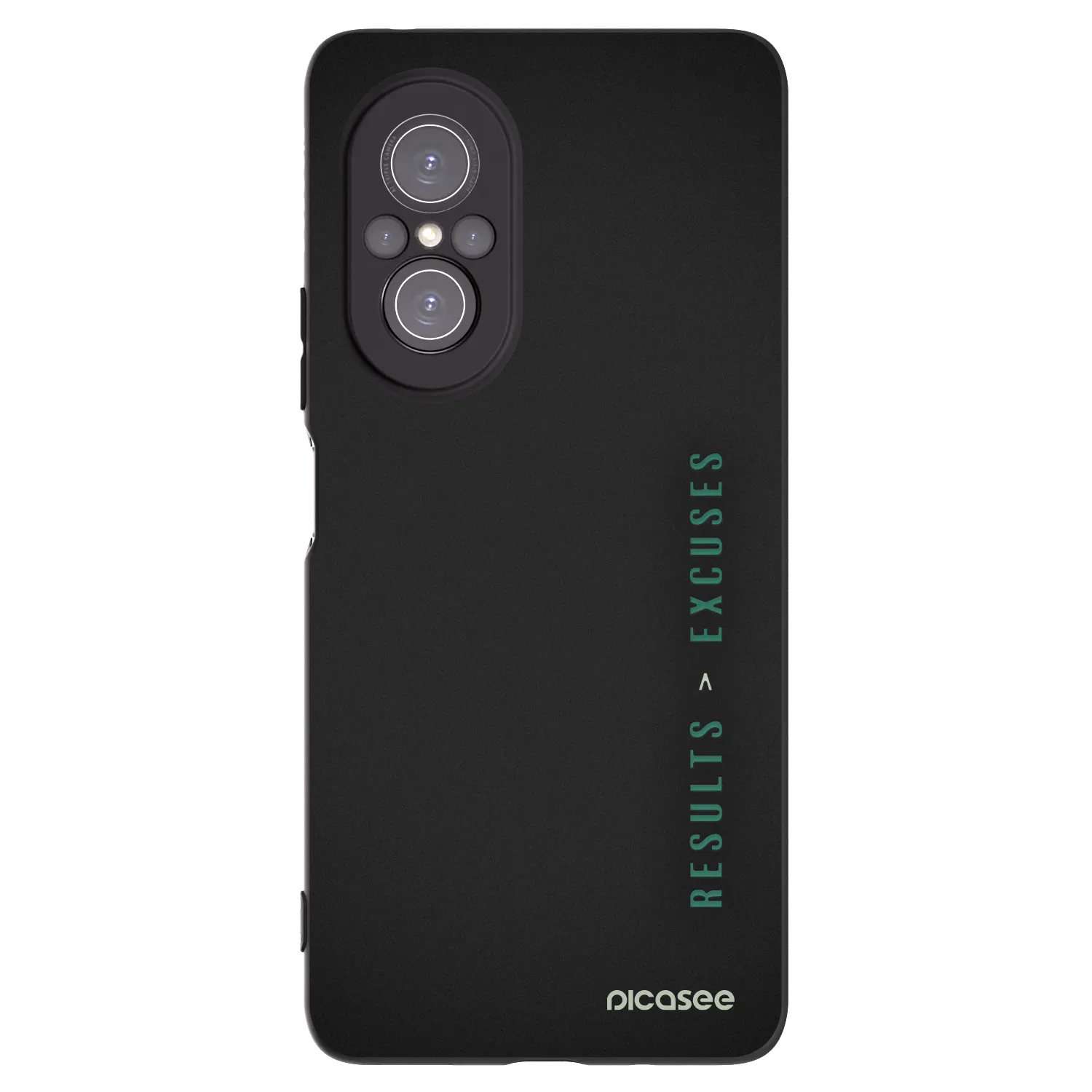 Picasee Huawei Nova 9 SE Hülle - Schwarzes Silikon - Results x Excuses