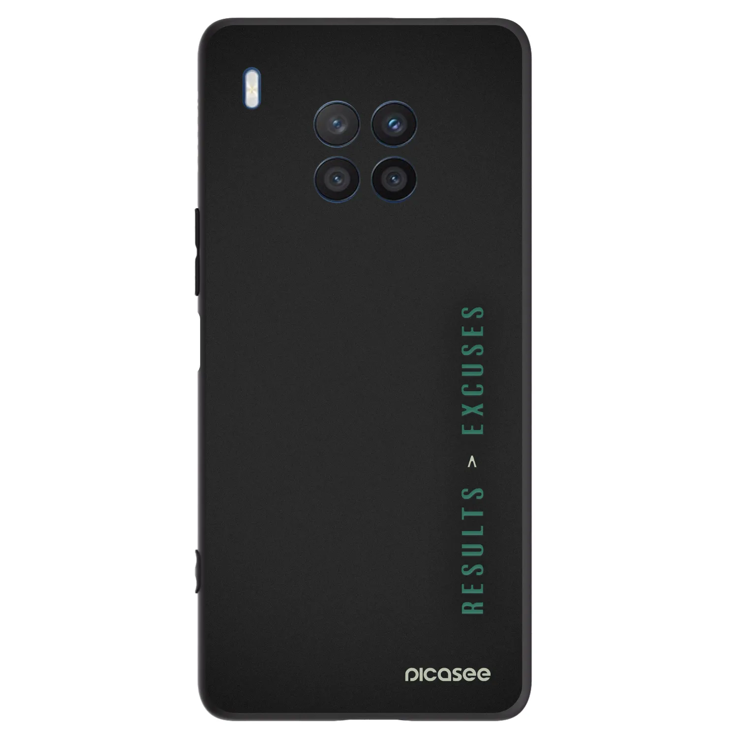 Picasee Honor 50 Lite Hülle - Schwarzes Silikon - Results x Excuses