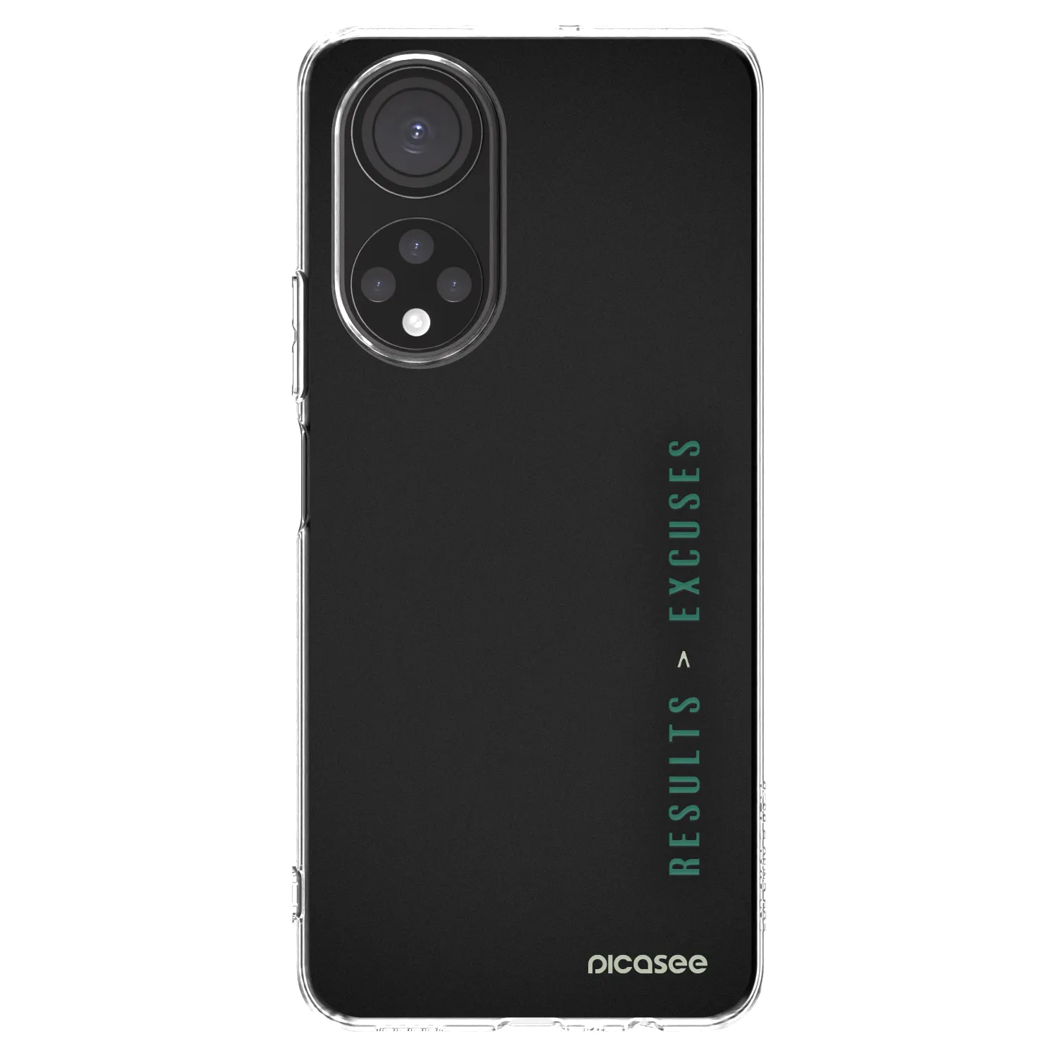 Picasee Honor X7 Hülle - Transparentes Silikon - Results x Excuses