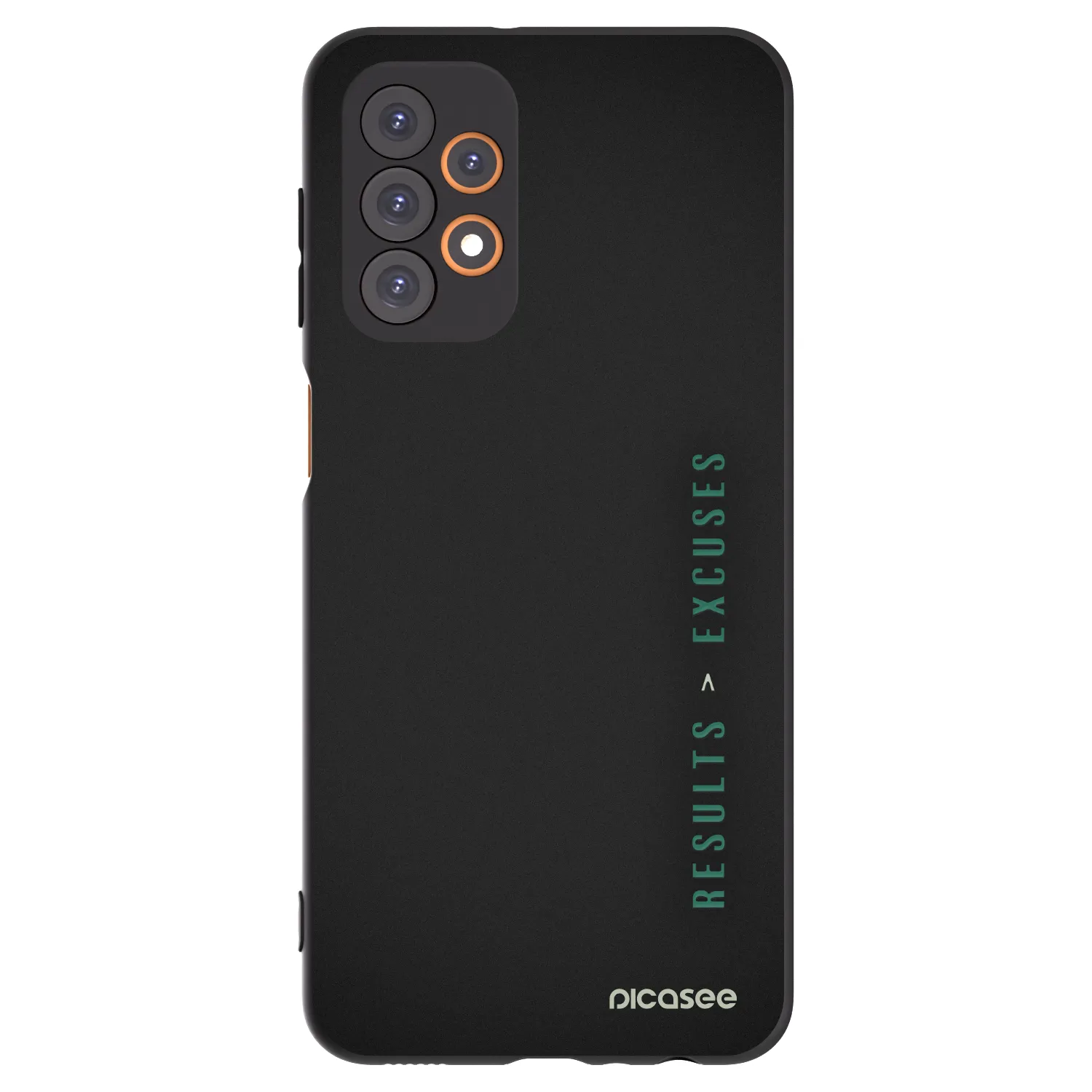 Picasee Samsung Galaxy A23 A235F 4G Hülle - Schwarzes Silikon - Results x Excuses