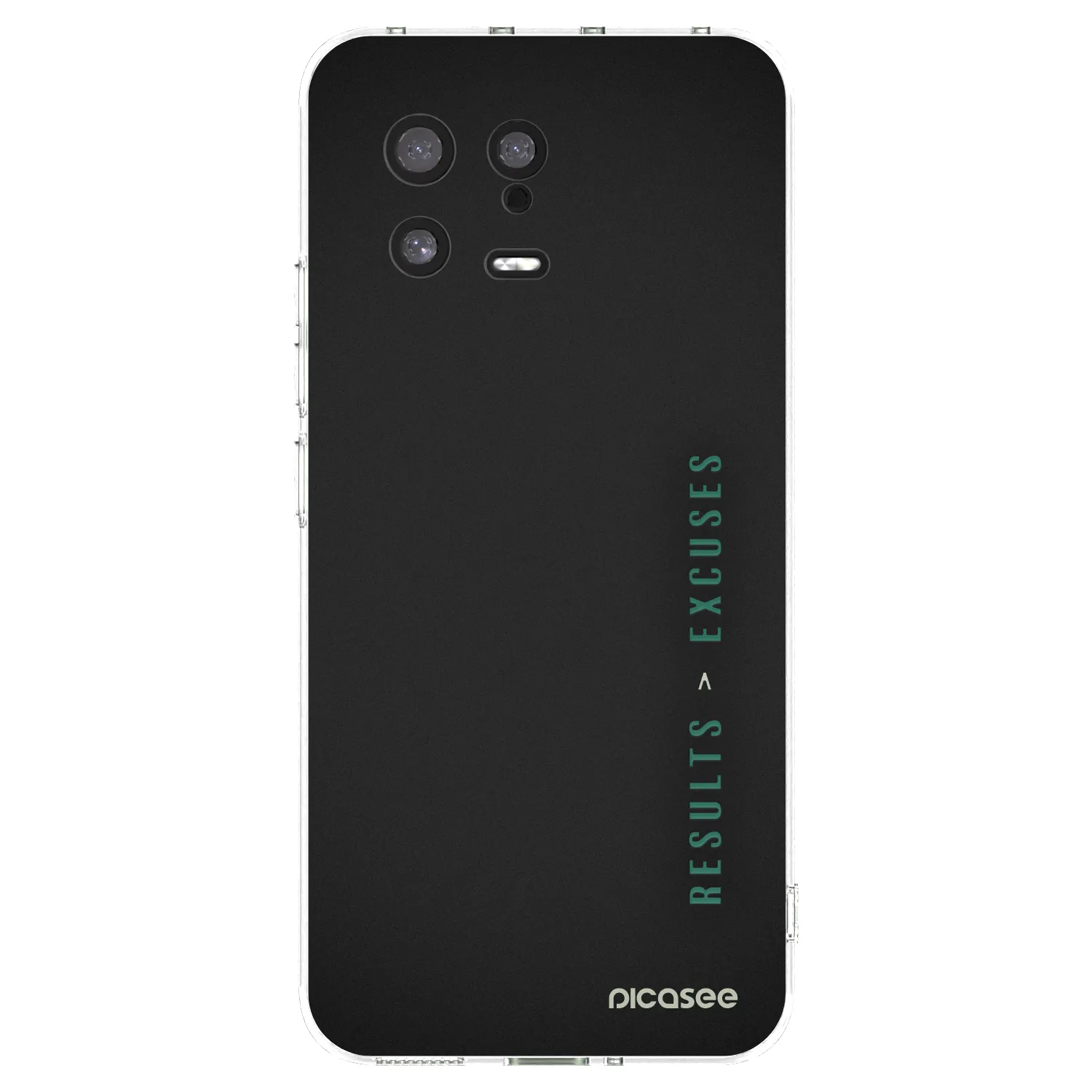 Picasee Xiaomi 13 Hülle - Transparentes Silikon - Results x Excuses