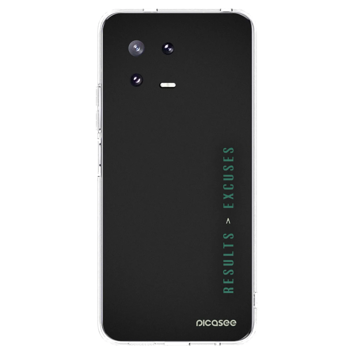 Picasee Xiaomi 13 Pro Hülle - Transparentes Silikon - Results x Excuses