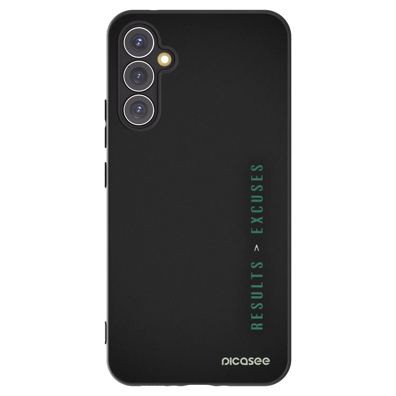 Picasee Samsung Galaxy A34 5G A346B Hülle - Schwarzes Silikon - Results x Excuses