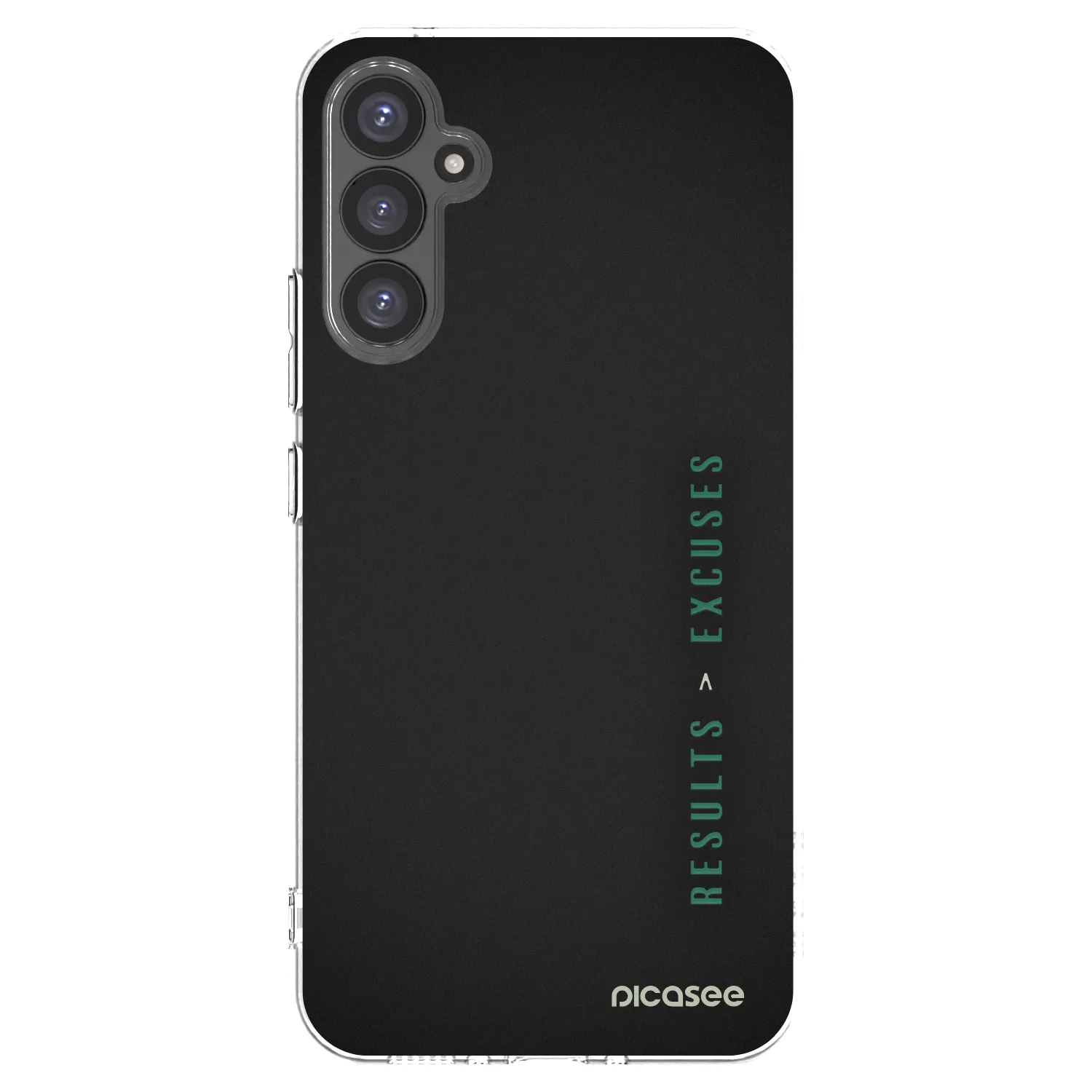 Picasee Samsung Galaxy A34 5G A346B Hülle - Transparentes Silikon - Results x Excuses
