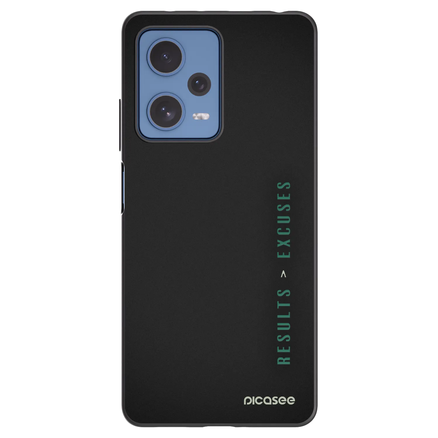 Picasee Xiaomi Redmi Note 12 Pro 5G Hülle - Schwarzes Silikon - Results x Excuses
