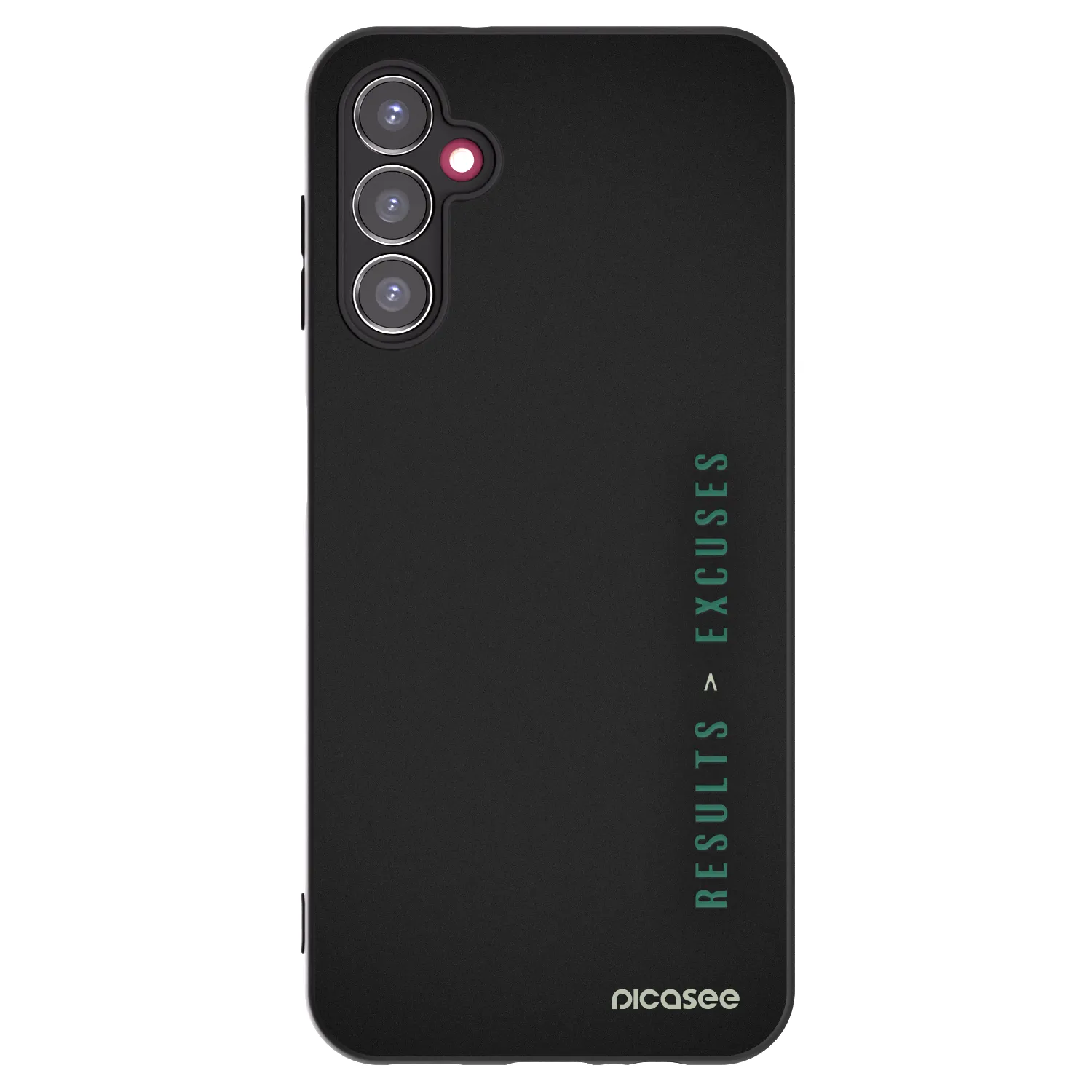 Picasee Samsung Galaxy A14 5G A146P Hülle - Schwarzes Silikon - Results x Excuses