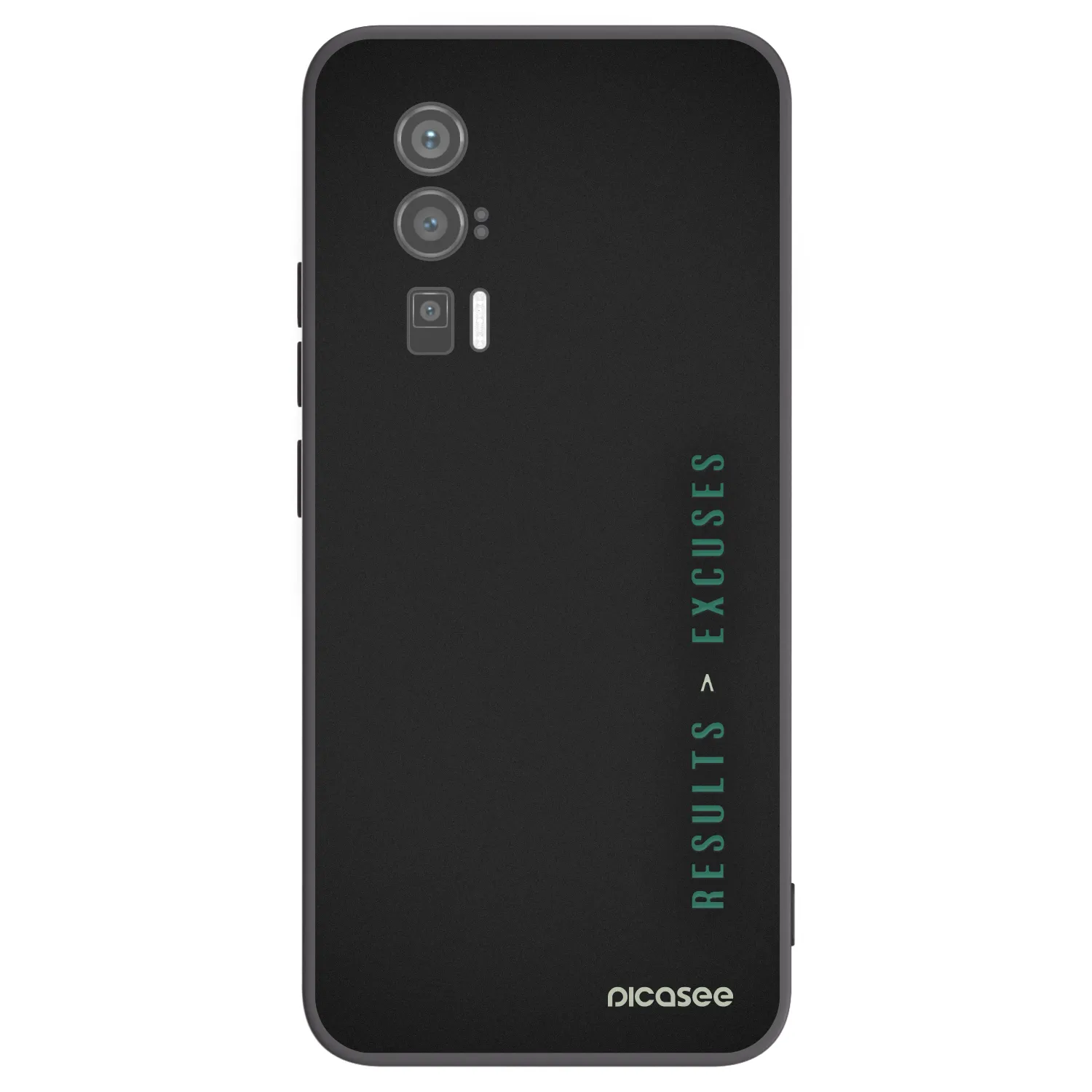 Picasee Xiaomi Poco F5 Pro 5G Hülle - Schwarzes Silikon - Results x Excuses