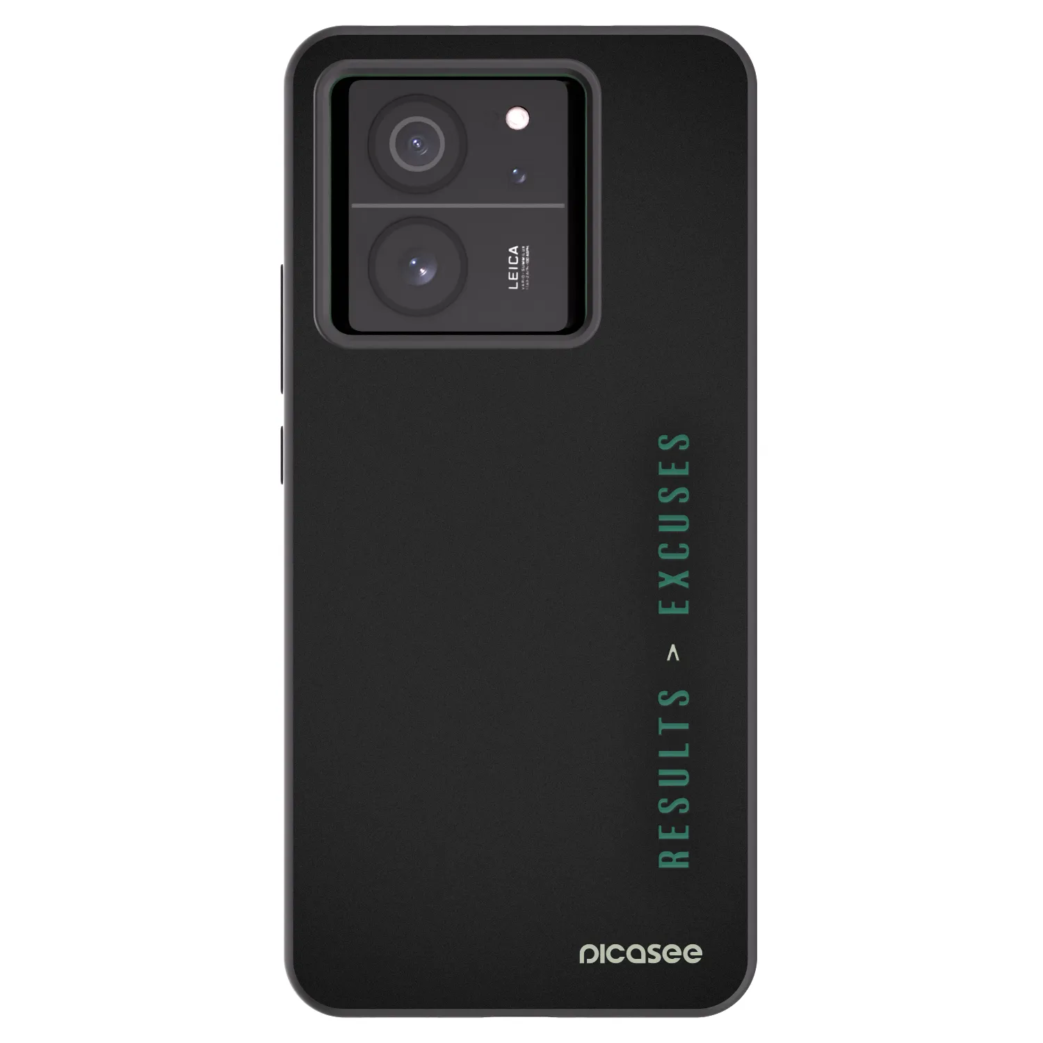 Picasee Xiaomi 13T Pro Hülle - Schwarzes Silikon - Results x Excuses