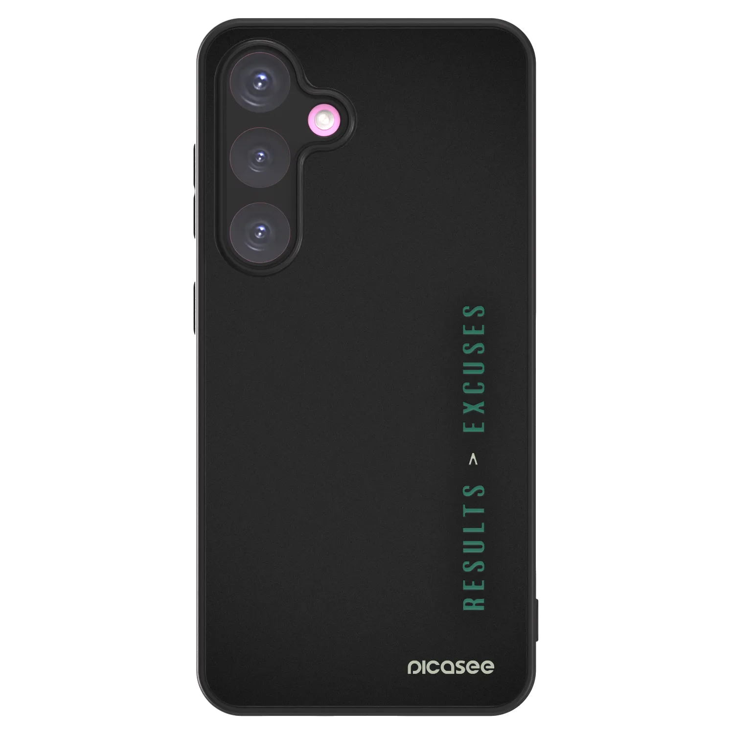 Picasee ULTIMATE CASE PowerShare für Samsung Galaxy S24+ S926B 5G - Results x Excuses
