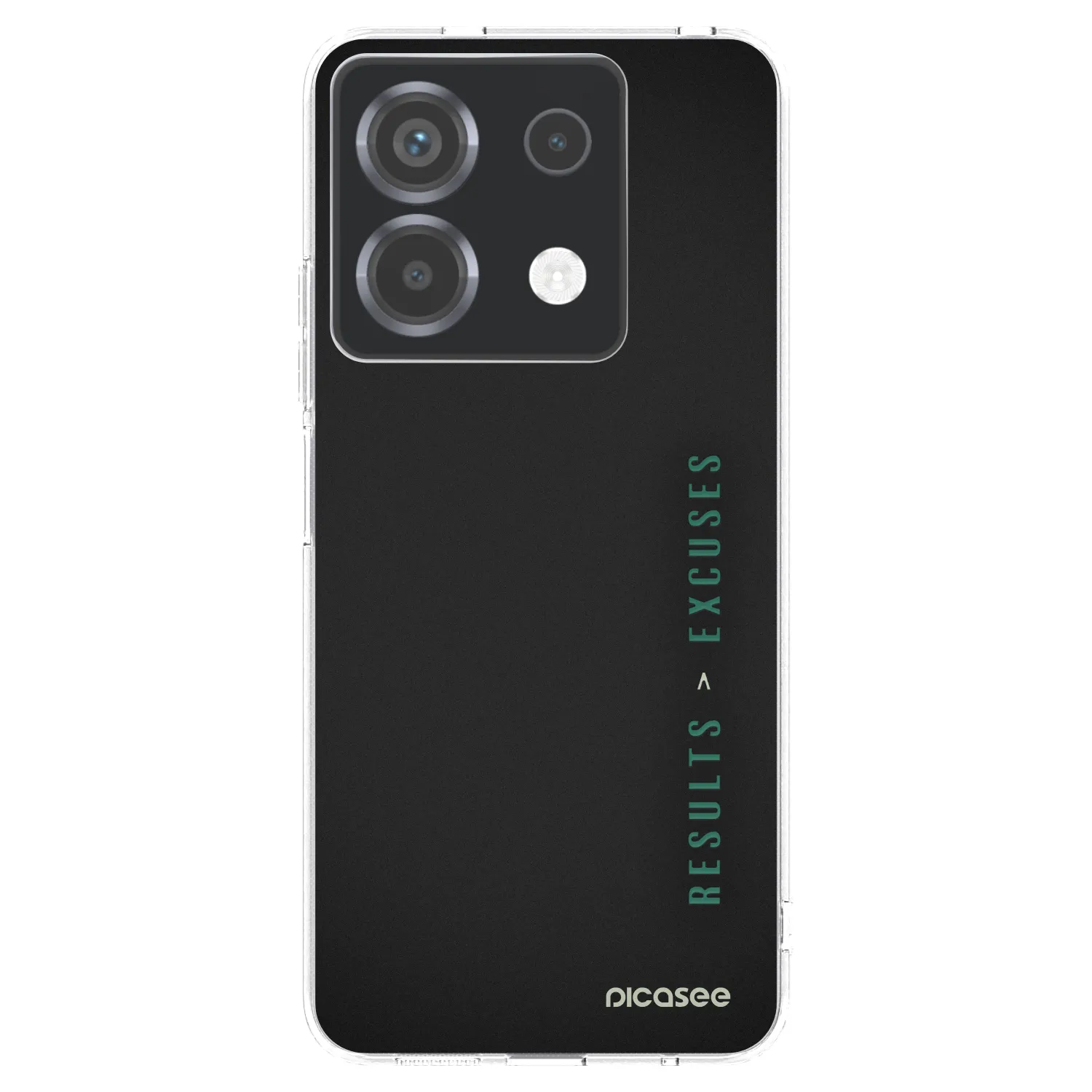 Picasee Xiaomi Poco X6 Hülle - Transparentes Silikon - Results x Excuses