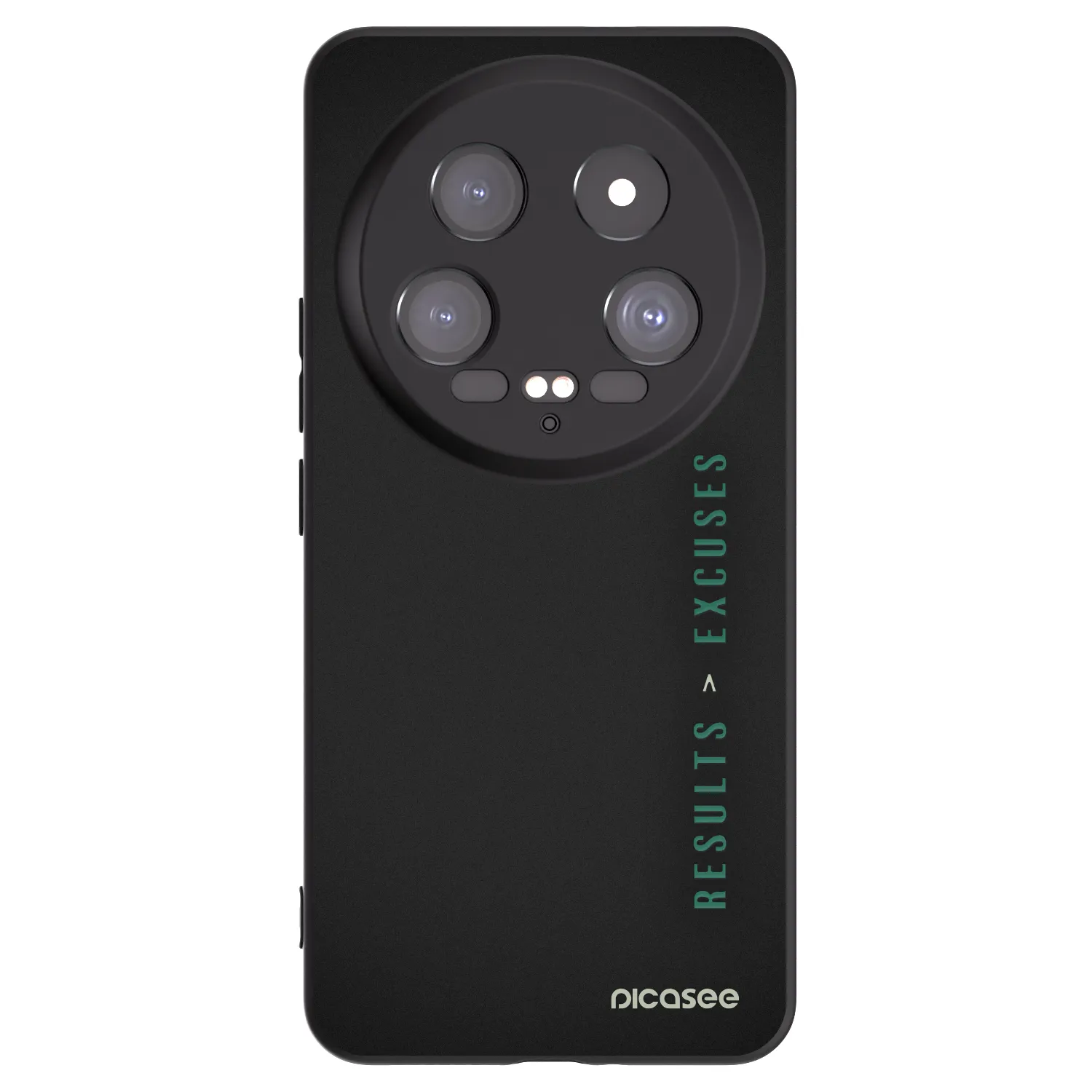 Picasee Xiaomi 14 Ultra Hülle - Schwarzes Silikon - Results x Excuses